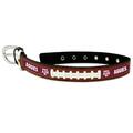 Caseys Texas Longhorns Classic Leather Toy Football Collar 4421406315